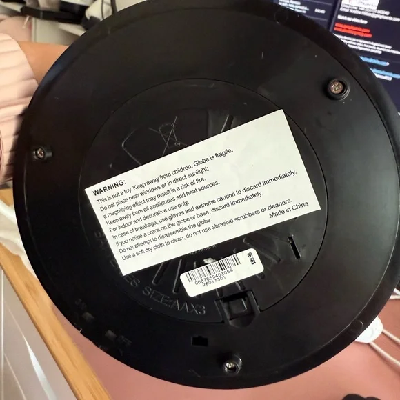 Bath & body works black coffin light up‎ 3 wick candle holder Halloween rip BBW - Picture 4 of 4